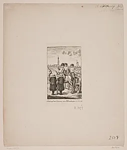 "Ankunft den Dänen von Hamburg am 20. März 1801"
