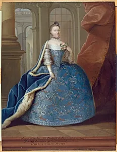Anna Amalia, hertuginde af Braunschweig og Lünebourg by Ludolf Lafontaine