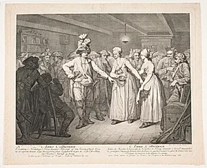 Anna Colbiörnsen og oberst Löven by Meno Haas
