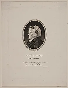 Anna Lund by Gerhard Ludvig Lahde