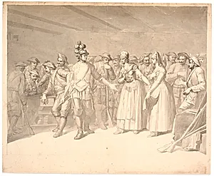 Anne Colbjørnsen i Norderhaug præstegaard by Erik Pauelsen