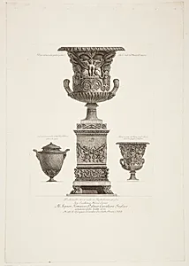 Antikke vaser by Giovanni Battista Piranesi