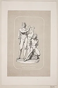 Apollo og Marsyas by Johan Frederik Rosenstand