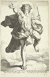 Apollo som Sol by Jacob Matham