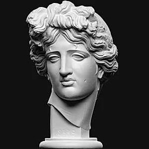 Apollon Giustiniani by Ubekendt