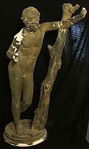 Apollon Sauroktonos, eller Firbenedræberen by Ubekendt