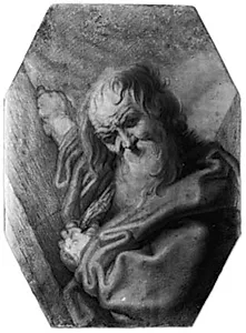 Apostelen Andreas by Mander III, Karel van