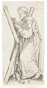 Apostlen Andreas by Martin Schongauer