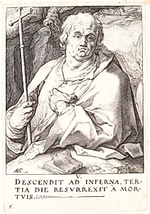 Apostlen Filip by Hendrick Goltzius