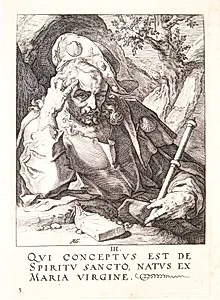 Apostlen Jakob den Ældre by Hendrick Goltzius