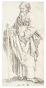 Apostlen Paulus by Martin Schongauer