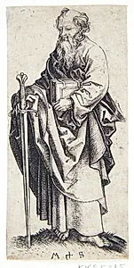 Apostlen Paulus by Martin Schongauer