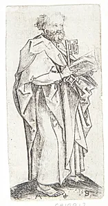 Apostlen Peter by Martin Schongauer