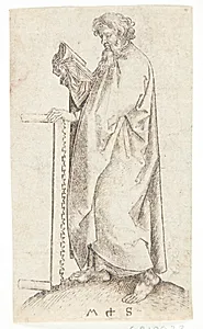 Apostlen Simon by Martin Schongauer