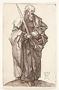 Apostlen Simon by Albrecht Dürer