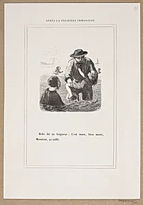 Après la première immersion by Louis Paul Pierre Dumont