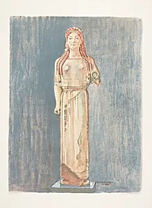 Arkaisk græsk Kore. Athen