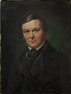 Arkitekten Gottlieb Bindesbøll by Wilhelm Marstrand
