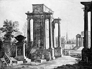 Arkitekturmotiv by Giovanni Antonio Cesari