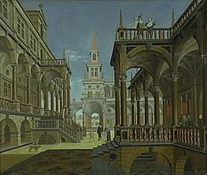 Arkitekturmotiv by Gabriel Engels