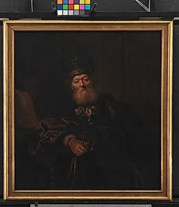 Aron som ypperstepræst by Mander III, Karel van