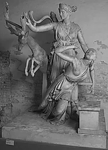 Artemis og Ifigenia by Ubekendt