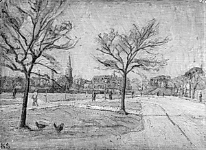 Artillerivej. Forår by Karl Schou