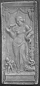 Asklepios og dæmonen Telesforos, Hygieia med erot by Ubekendt