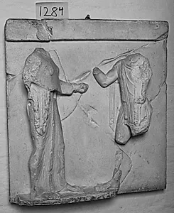 Athena og Theseus by Ubekendt