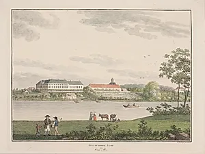 Augustenborg Slot på øen Als by Søren L. Lange