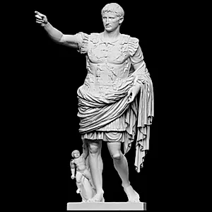 Augustus fra Prima Porta (31 f.Kr.-14 e.Kr.) by Ubekendt