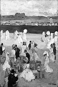 Aux courses by Edmond Lempereur