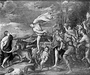 Bacchus og Ariadne by Ubekendt