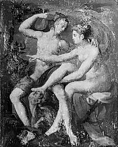 Bacchus og Ariadne by Ubekendt
