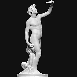 Bacchus stående by Ubekendt
