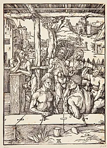 Badehuset by Albrecht Dürer