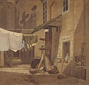 Baggård på Charlottenborg