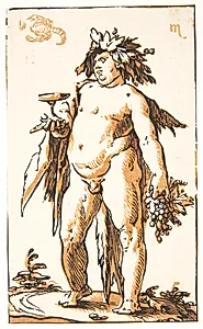 Bakkus by Hendrick Goltzius