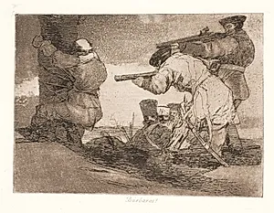 Barbar! (38) by Francisco de Goya