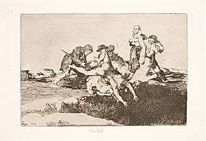 Barmhjertighed (27) by Francisco de Goya