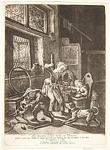 Barndom by Cornelis Dusart