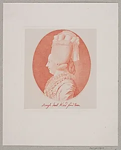 Baronesse Sophie Magdalene Krag-Juel-Wind von Gram by Julius Magnus-Petersen