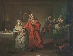 Barselstuen, III akt, 6. scene by C.A. Lorentzen