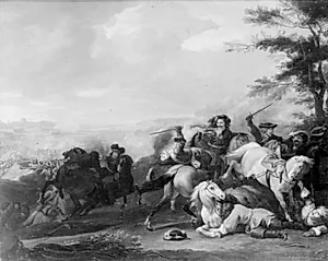 Bataillestykke by Jan van Huchtenburg