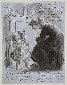 Bébé á la maison by Lorenz Frølich