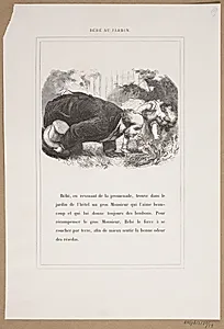 Bébé au jardin by Lorenz Frølich