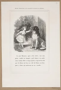 Bébé procure un grand plaisir a César by Lorenz Frølich
