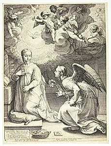 Bebudelsen by Hendrick Goltzius