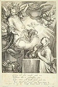 Bebudelsen by Jacob Matham