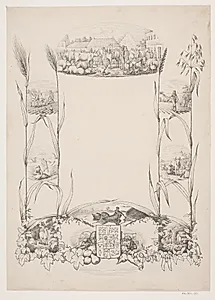 Bedømmelsesblad fra Den danske Landmandsforsamling by Adolph Kittendorff
